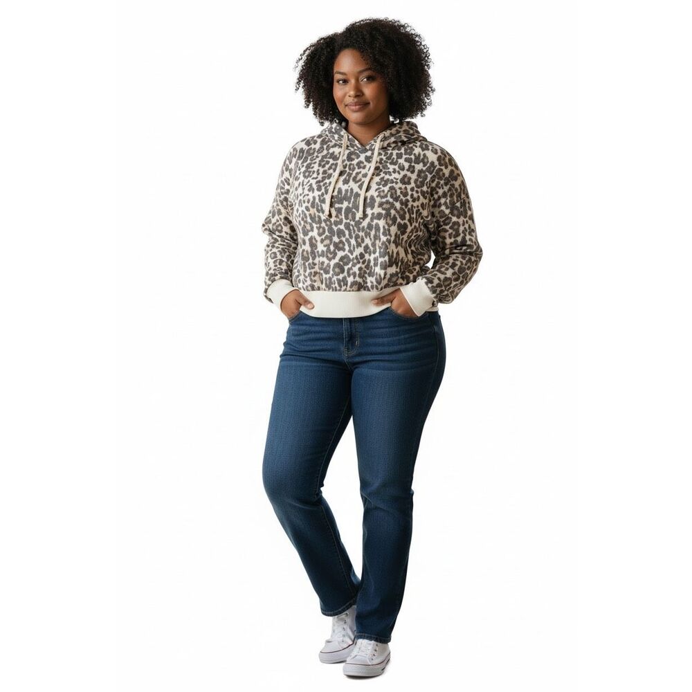 BP Animal Print Hoodie New with Tags-1XB